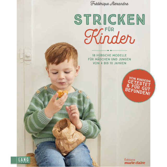 LANGYARNS Bücher Stricken für Kinder Editions Marie Claire